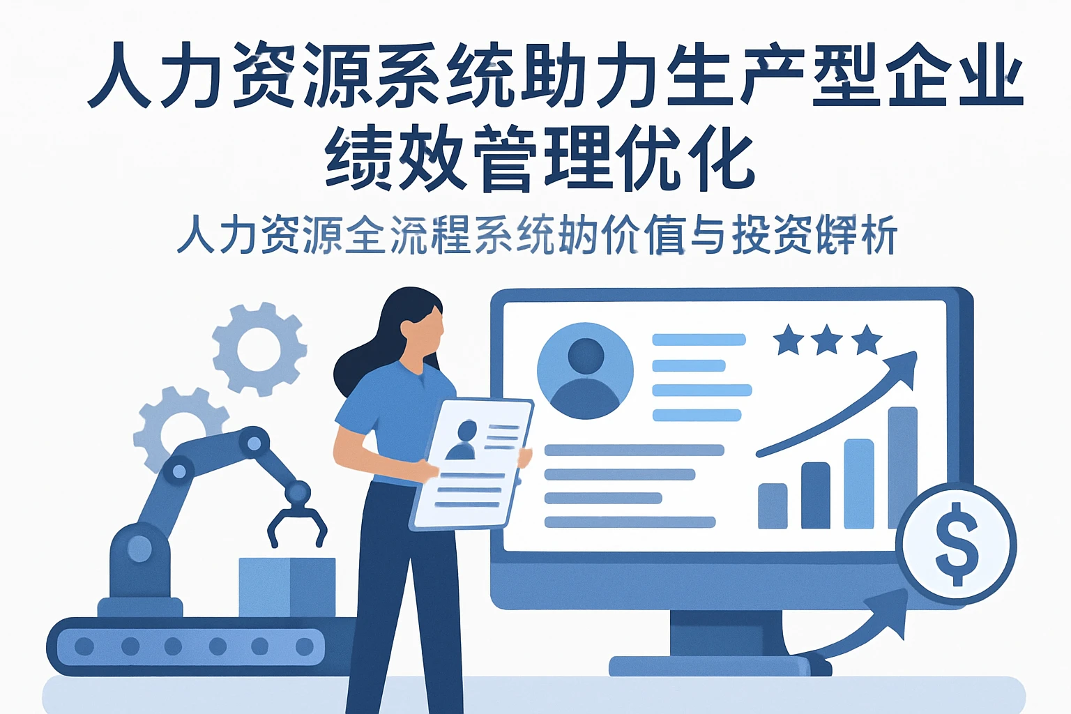 人力资源系统助力生产型企业绩效管理优化——人力资源全流程系统的价值与投资解析