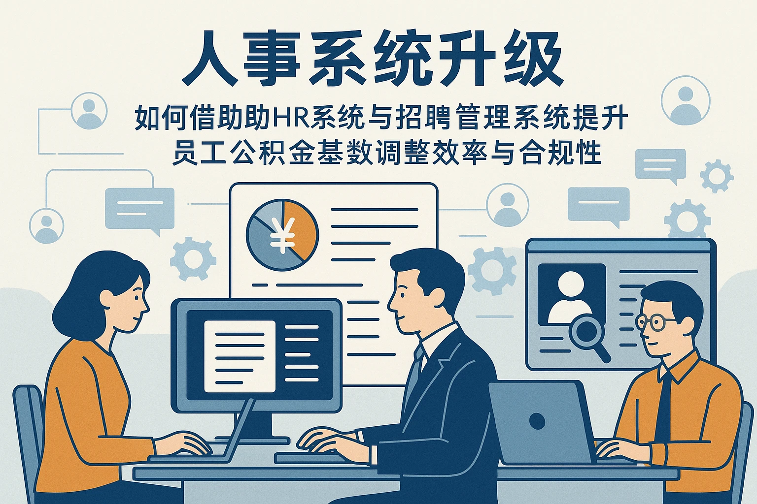 人事系统升级：如何借助HR系统与招聘管理系统提升员工公积金基数调整效率与合规性