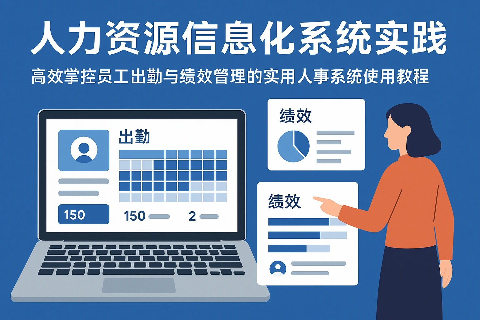 人力资源信息化系统实践：高效掌控员工出勤与绩效管理的实用人事系统使用教程