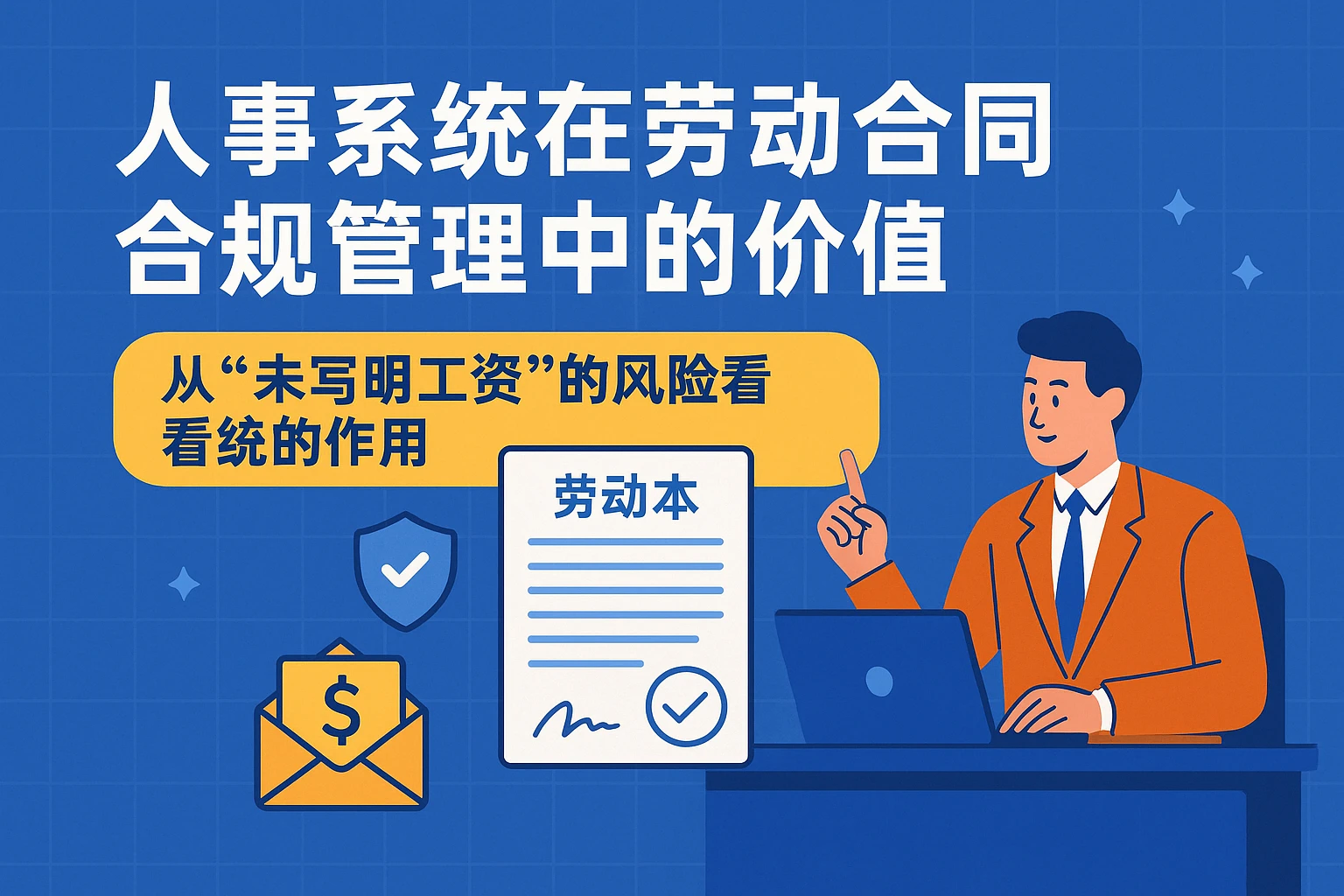 人事系统在劳动合同合规管理中的价值——从“未写明工资”的风险看系统的作用