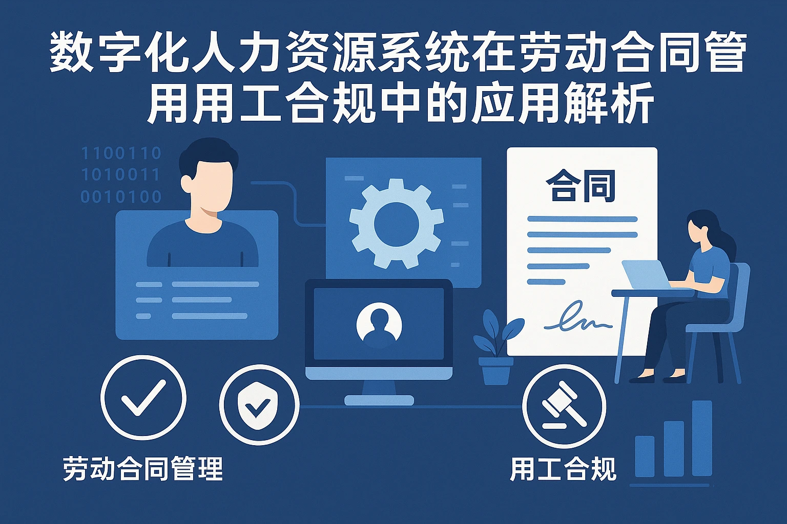 数字化人力资源系统在劳动合同管理与用工合规中的应用解析
