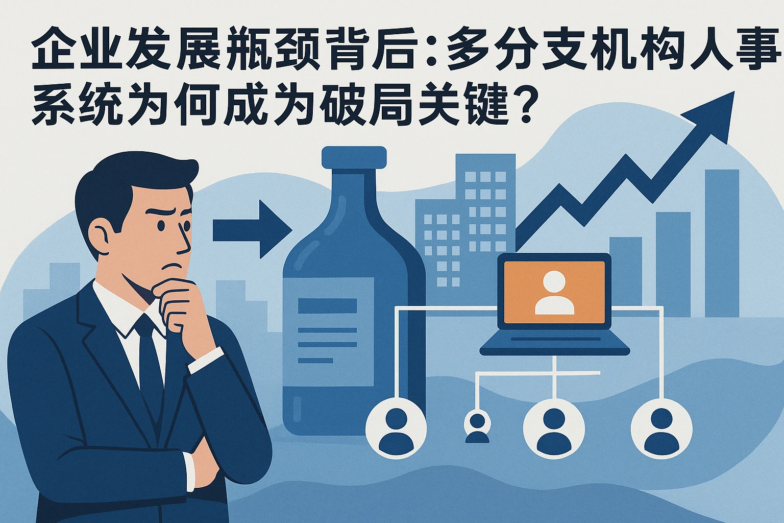 企业发展瓶颈背后：多分支机构人事系统为何成为破局关键？