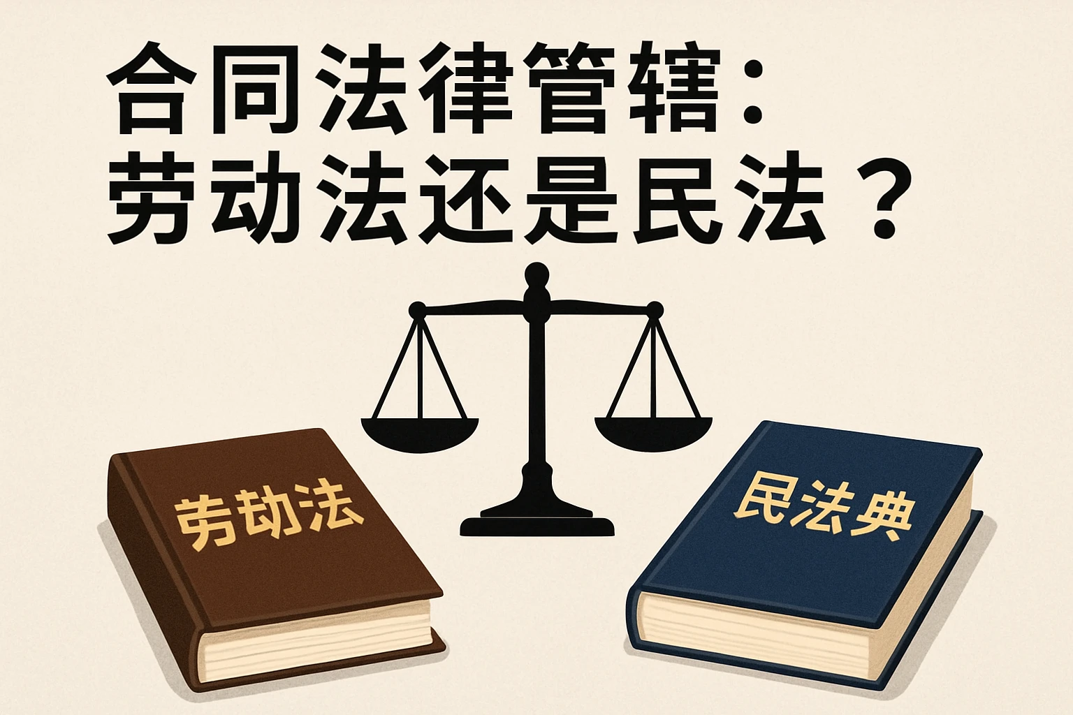 2. 合同法律管辖：劳动法还是民法典？