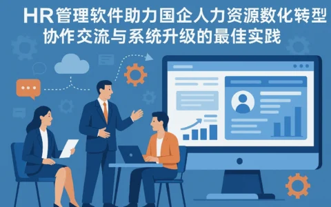 HR管理软件助力国企人力资源数字化转型：协作交流与系统升级的最佳实践