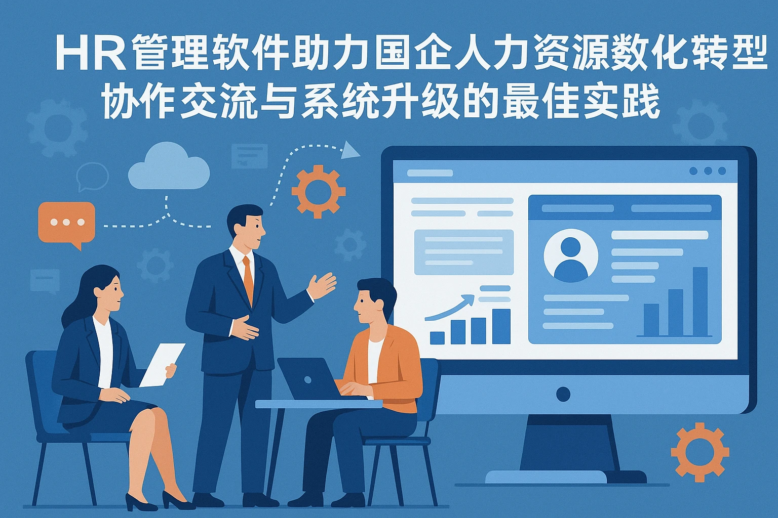 HR管理软件助力国企人力资源数字化转型：协作交流与系统升级的最佳实践