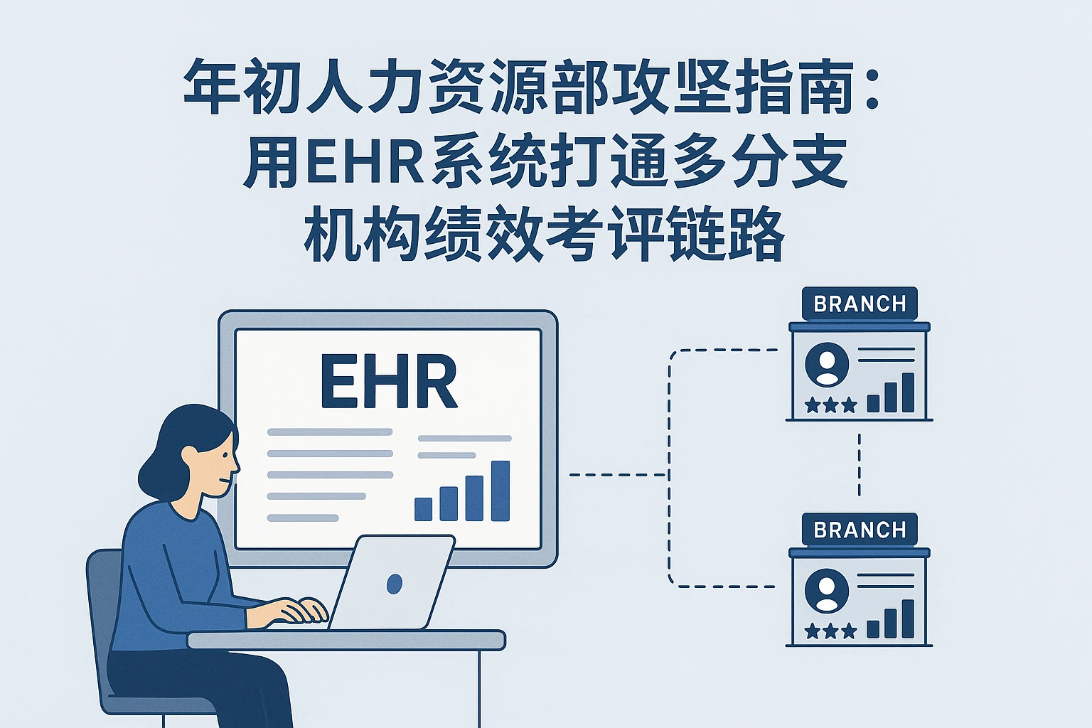 年初人力资源部攻坚指南：用EHR系统打通多分支机构绩效考评链路