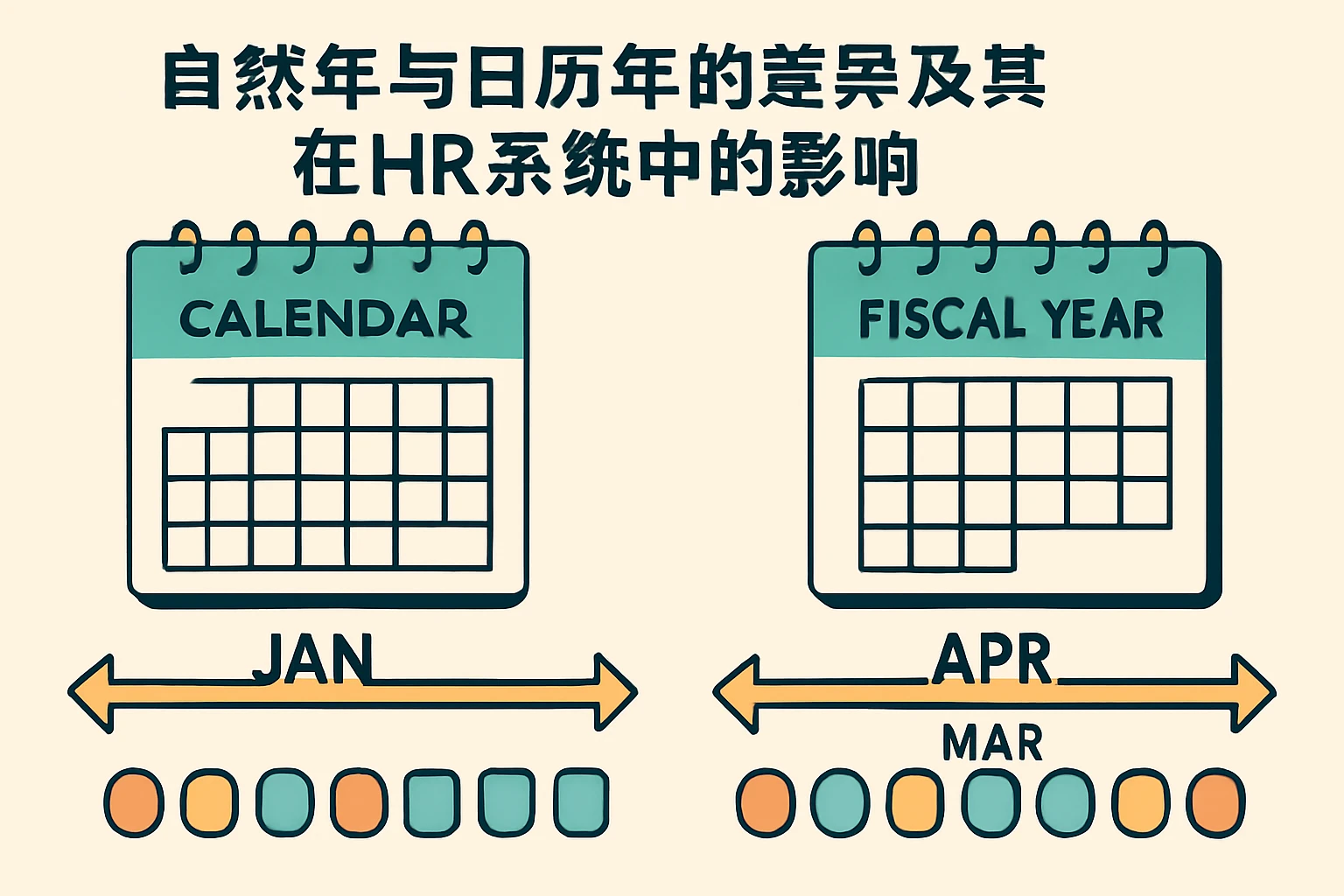 自然年与日历年的差异及其在HR系统中的影响