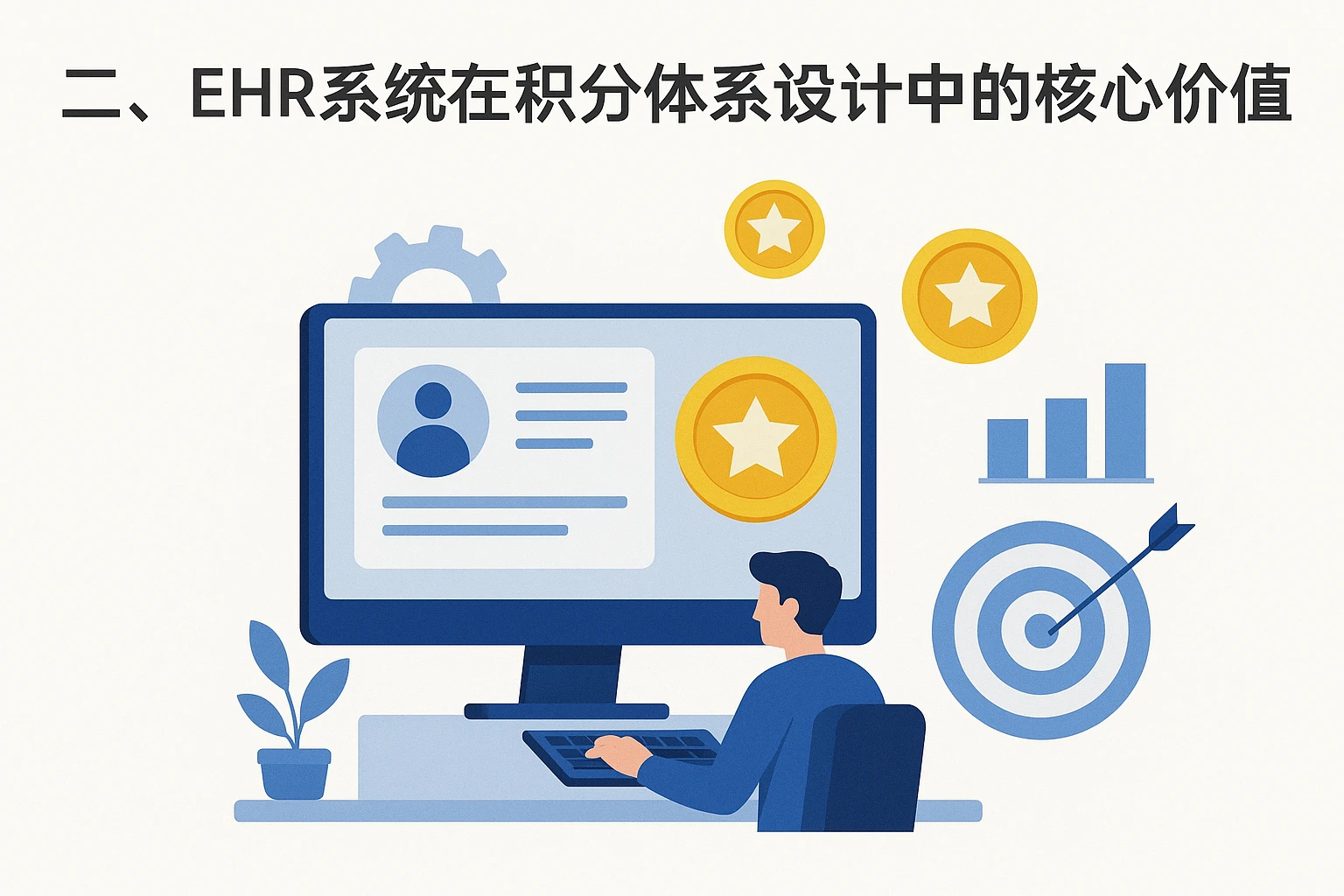 二、EHR系统在积分体系设计中的核心价值