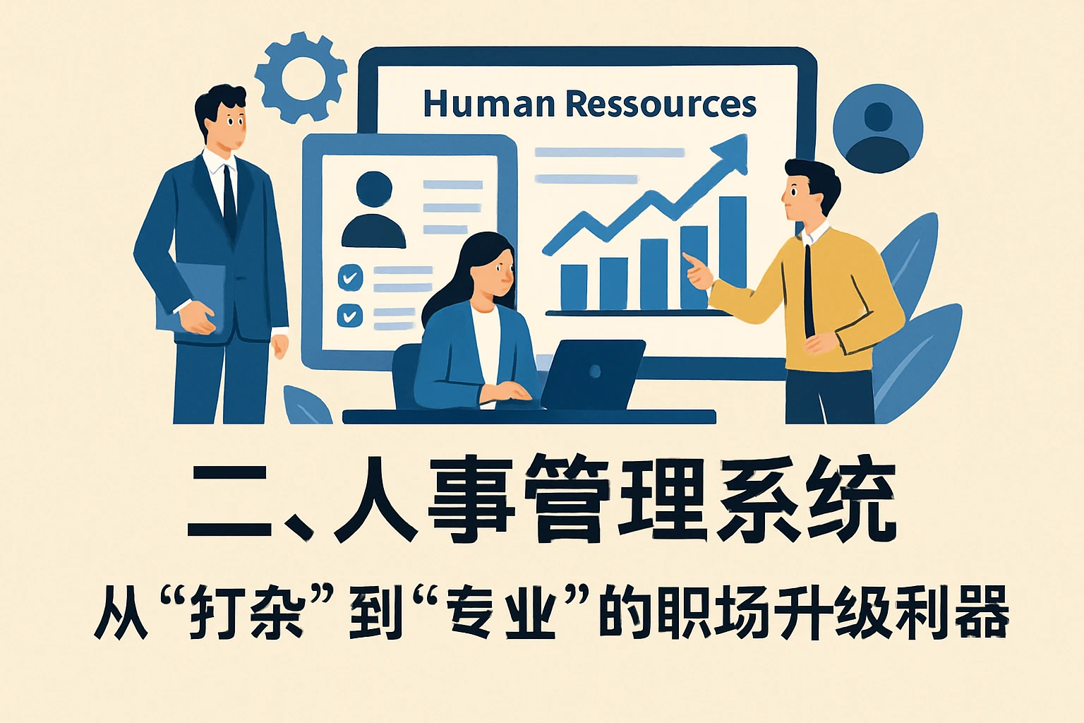 二、人事管理系统：从“打杂”到“专业”的职场升级利器