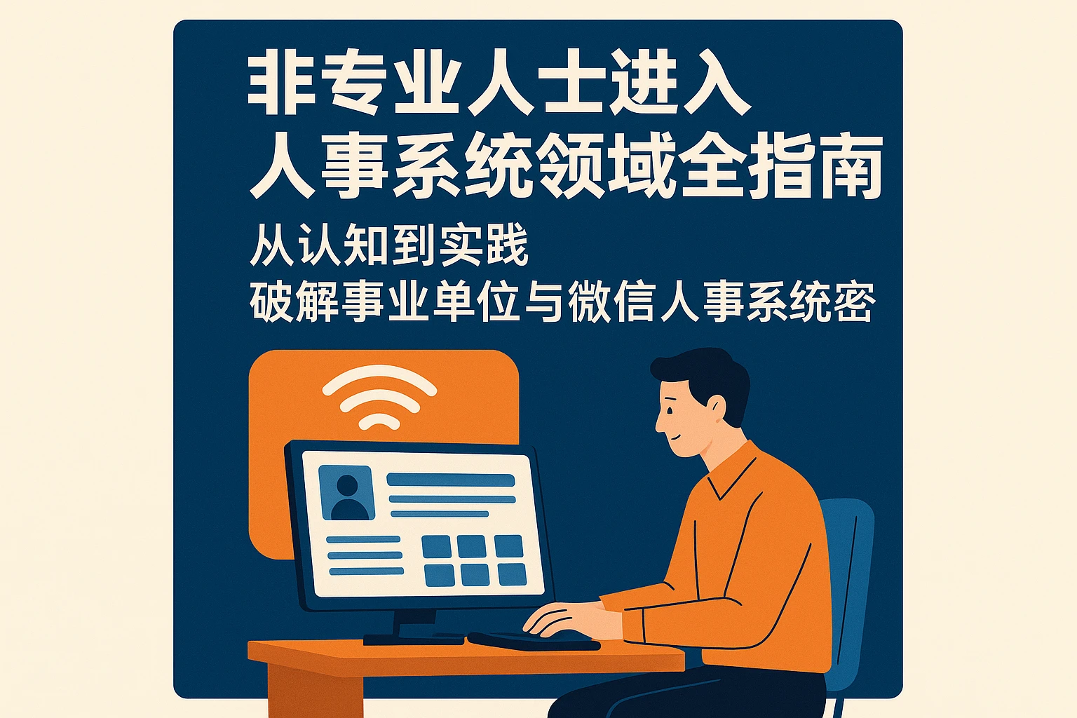非专业人士进入人事系统领域全指南：从认知到实践，破解事业单位与微信人事系统密码