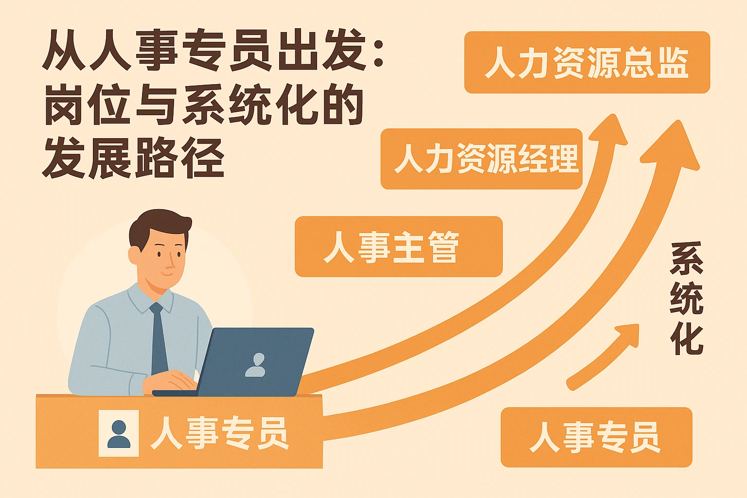 从人事专员出发：岗位与系统化的发展路径