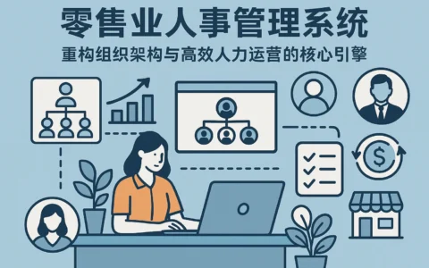 零售业人事管理系统：重构组织架构与高效人力运营的核心引擎