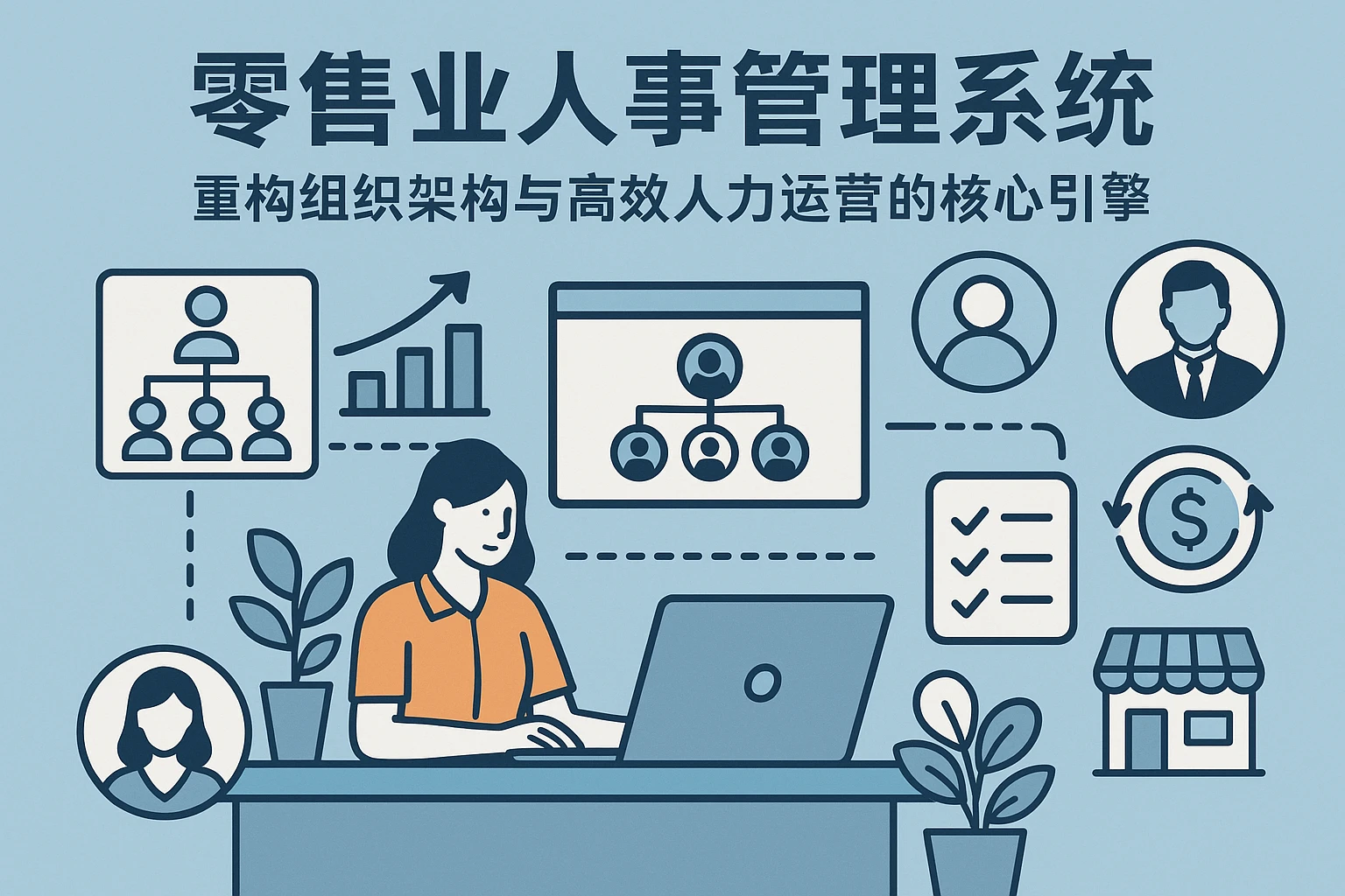 零售业人事管理系统：重构组织架构与高效人力运营的核心引擎
