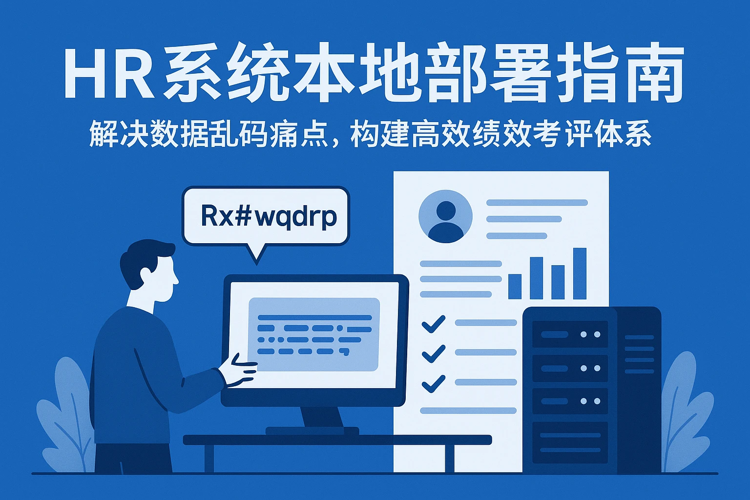 HR系统本地部署指南：解决数据乱码痛点，构建高效绩效考评体系