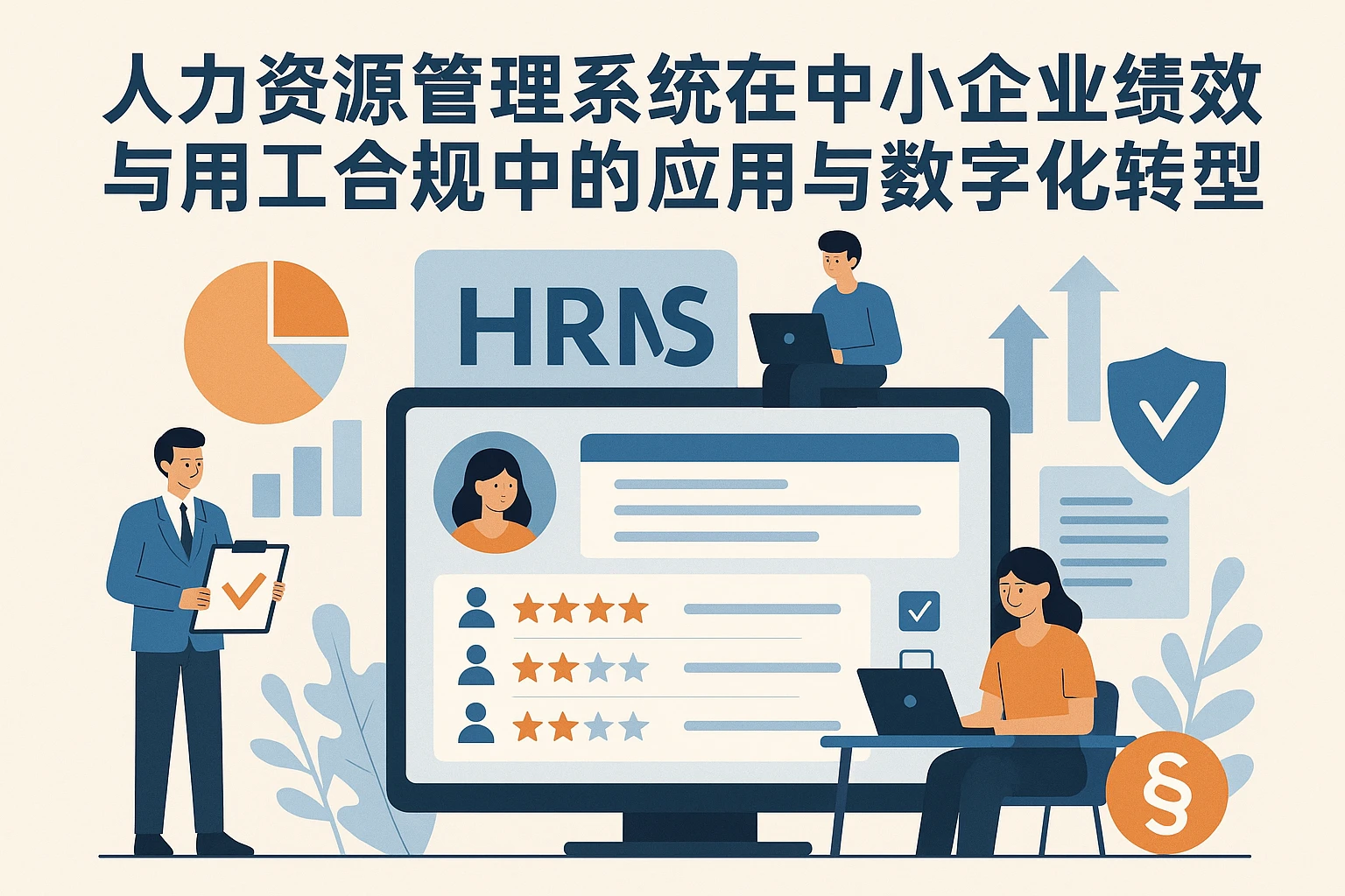 人力资源管理系统在中小企业绩效与用工合规中的应用与数字化转型