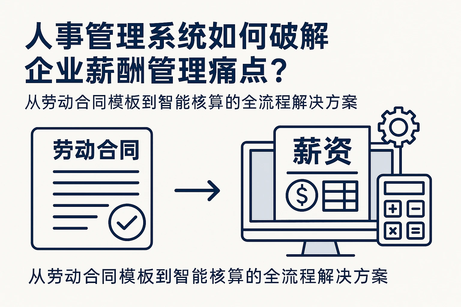 人事管理系统如何破解企业薪酬管理痛点？从劳动合同模板到智能核算的全流程解决方案