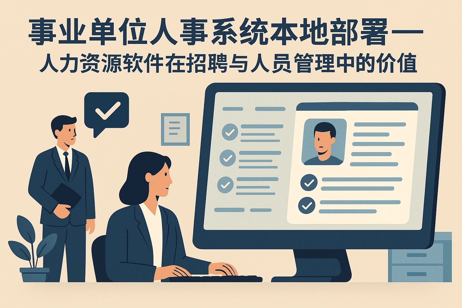 事业单位人事系统本地部署——人力资源软件在招聘与人员管理中的价值