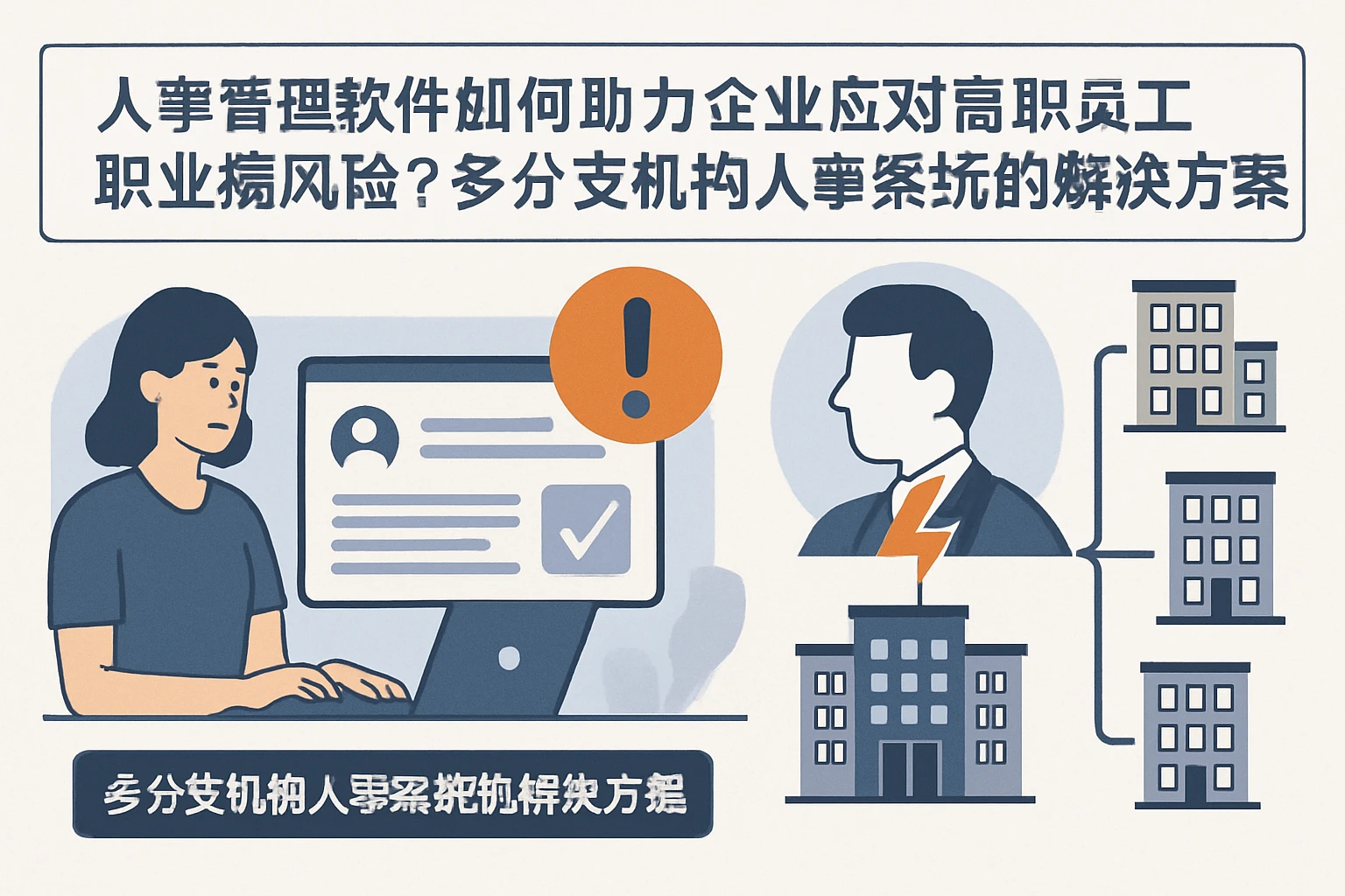 人事管理软件如何助力企业应对离职员工职业病风险？多分支机构人事系统的解决方案