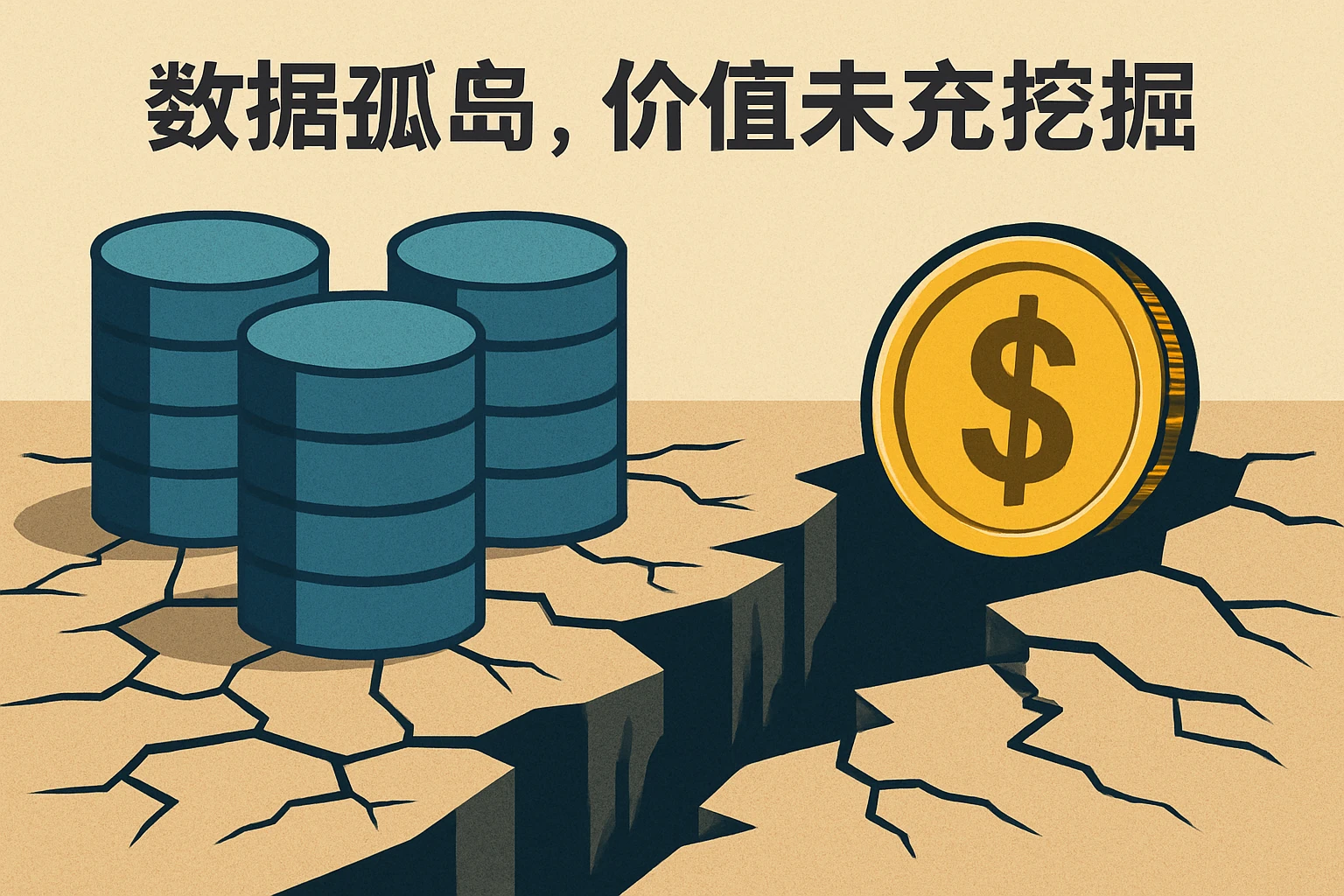 2. 数据孤岛，价值未充分挖掘