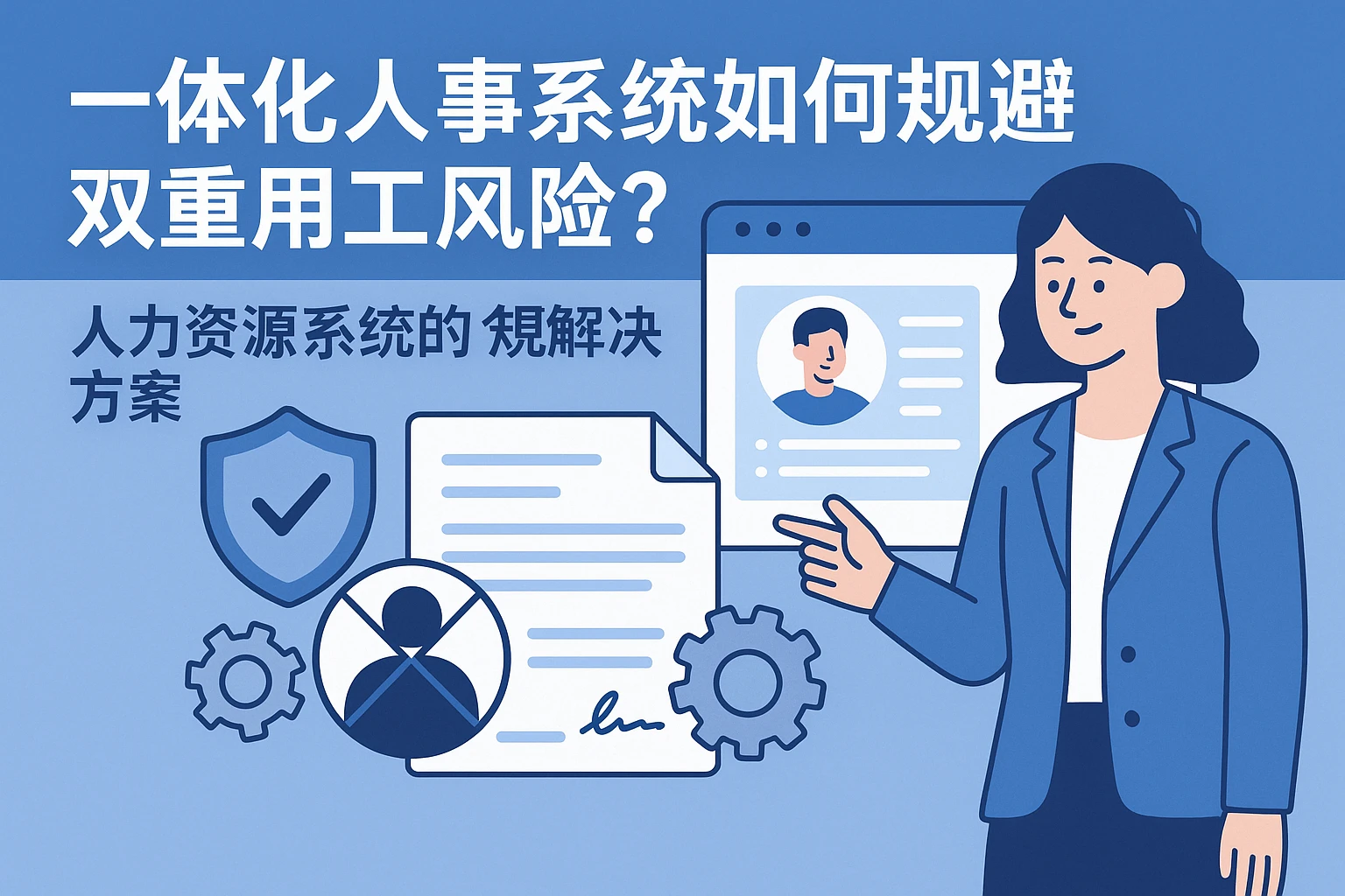 一体化人事系统如何规避双重用工风险？人力资源系统的合规解决方案
