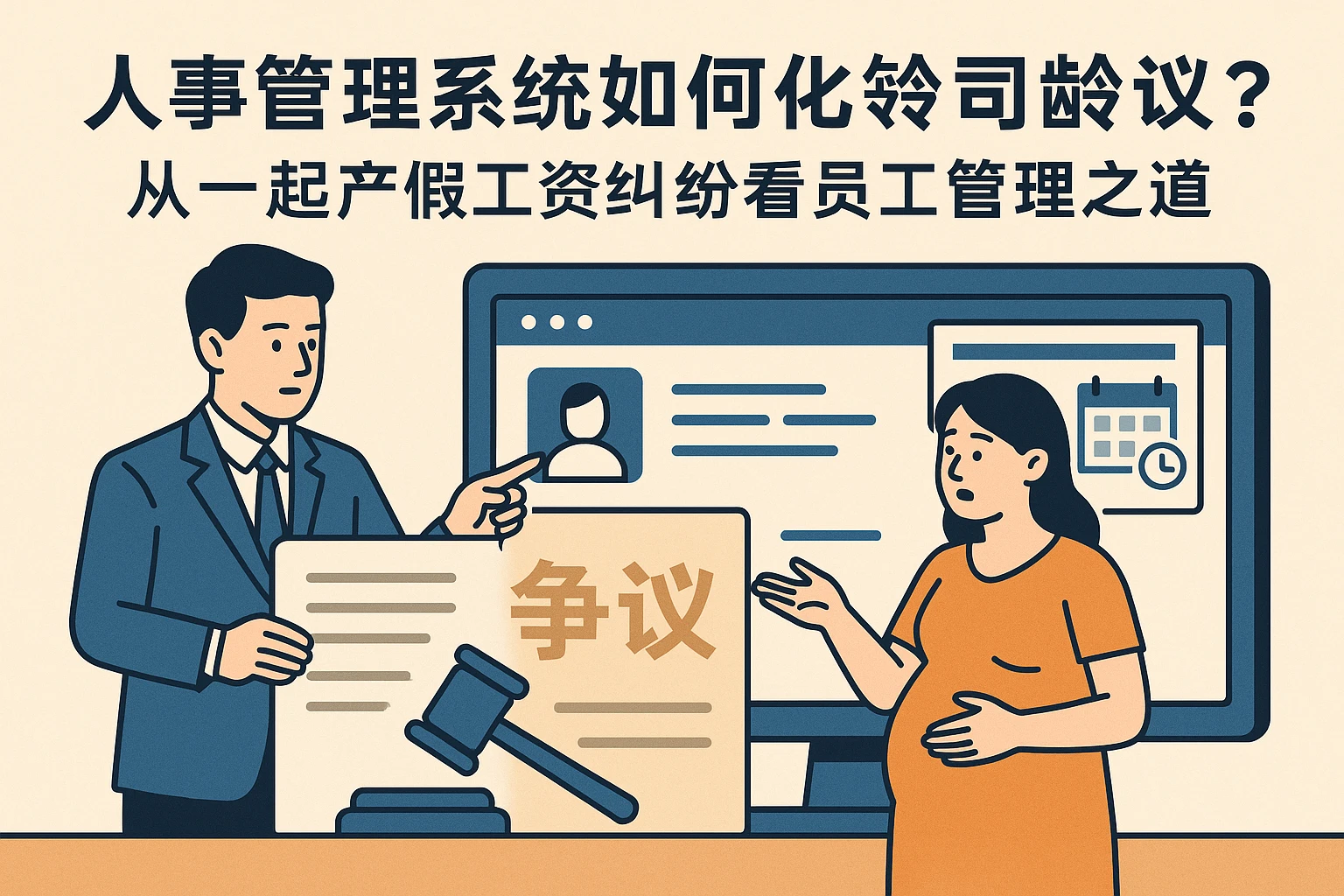 人事管理系统如何化解司龄争议？从一起产假工资纠纷看员工管理的合规之道