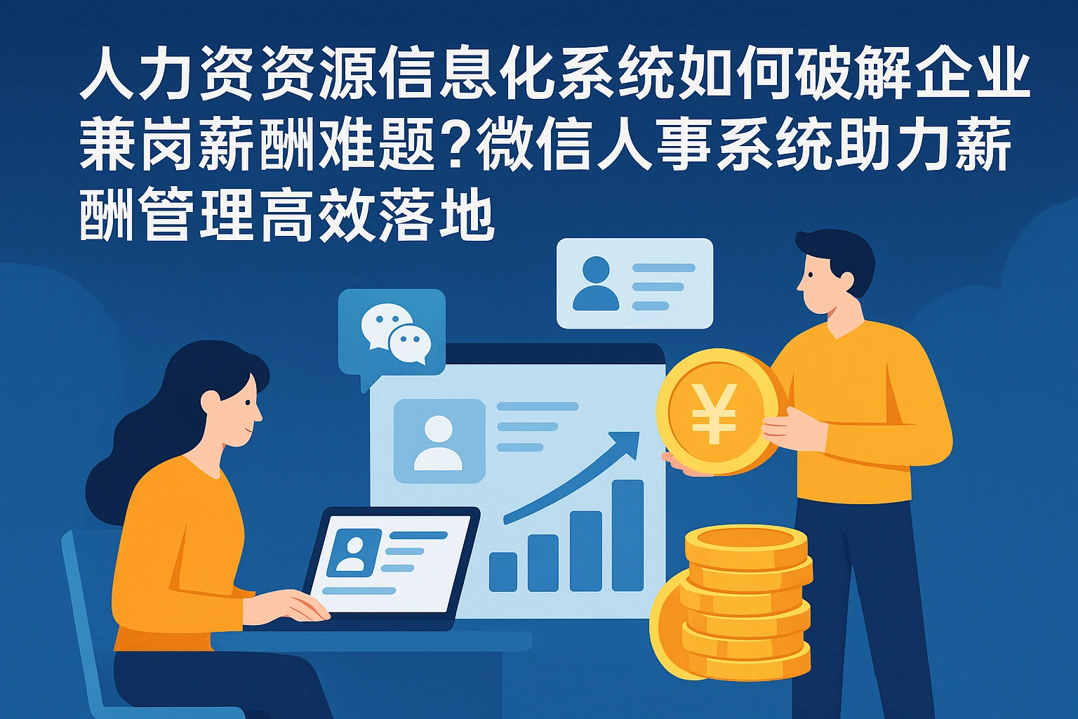 人力资源信息化系统如何破解企业兼岗薪酬难题？微信人事系统助力薪酬管理高效落地