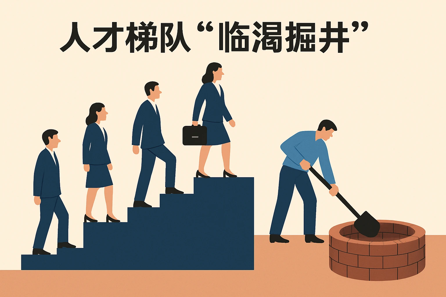 2. 人才梯队“临渴掘井”