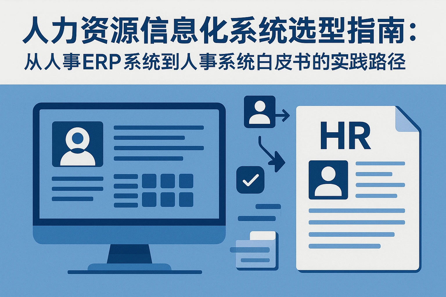 人力资源信息化系统选型指南：从人事ERP系统到人事系统白皮书的实践路径