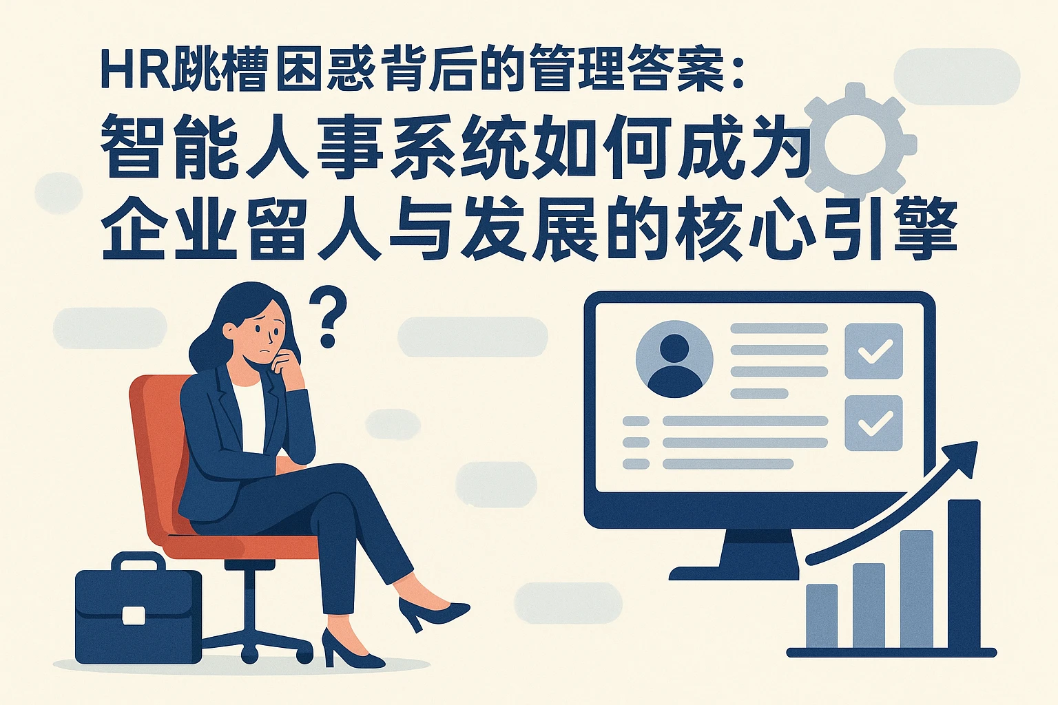 HR跳槽困惑背后的管理答案：智能人事系统如何成为企业留人与发展的核心引擎