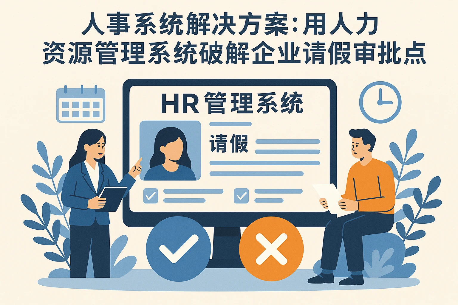 人事系统解决方案：用人力资源管理系统破解企业请假审批痛点