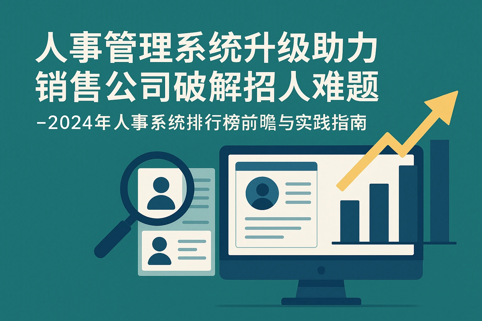 人事管理系统升级助力销售公司破解招人难题——2024年人事系统排行榜前瞻与实践指南