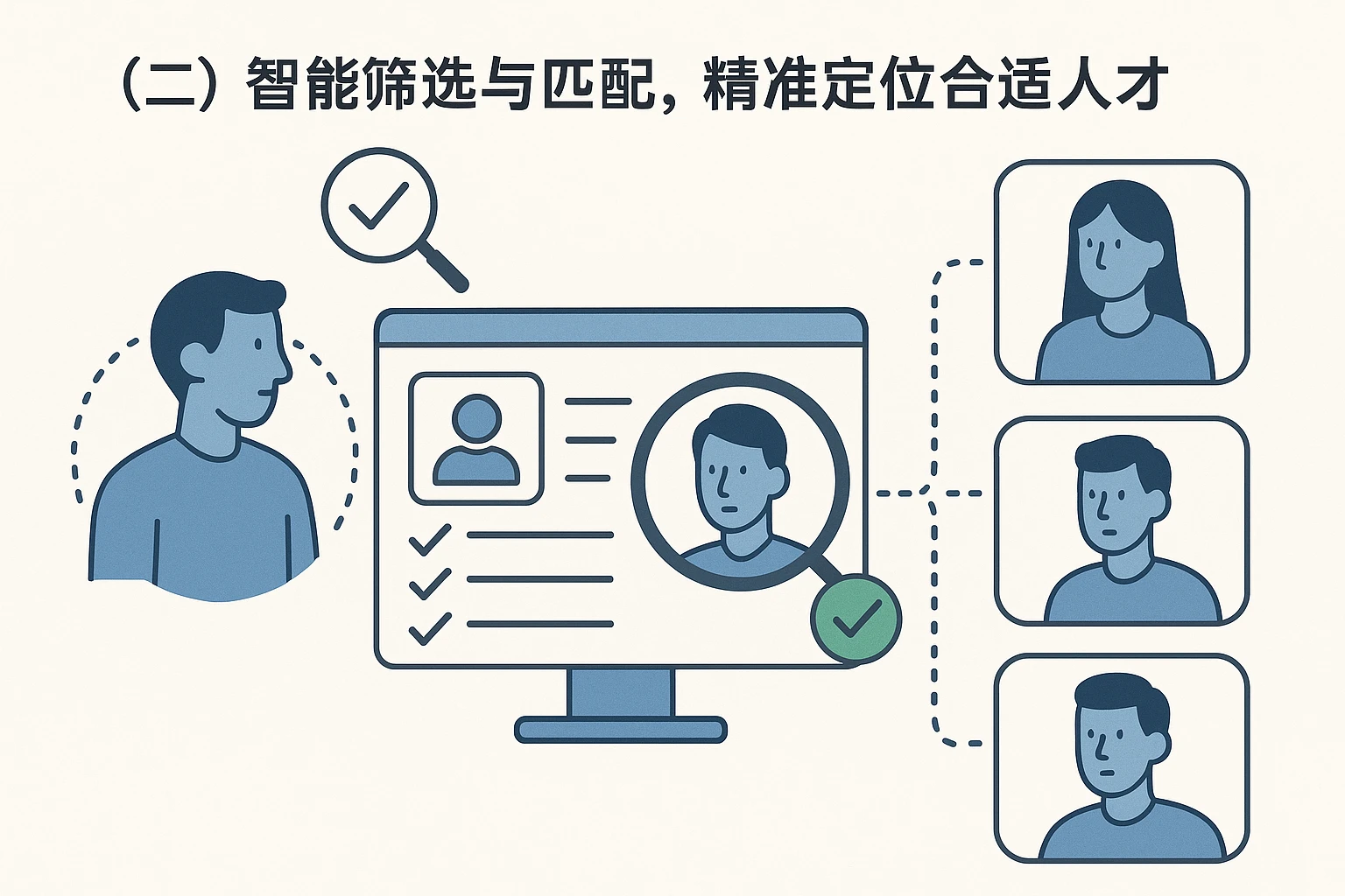 （二）智能筛选与匹配，精准定位合适人才