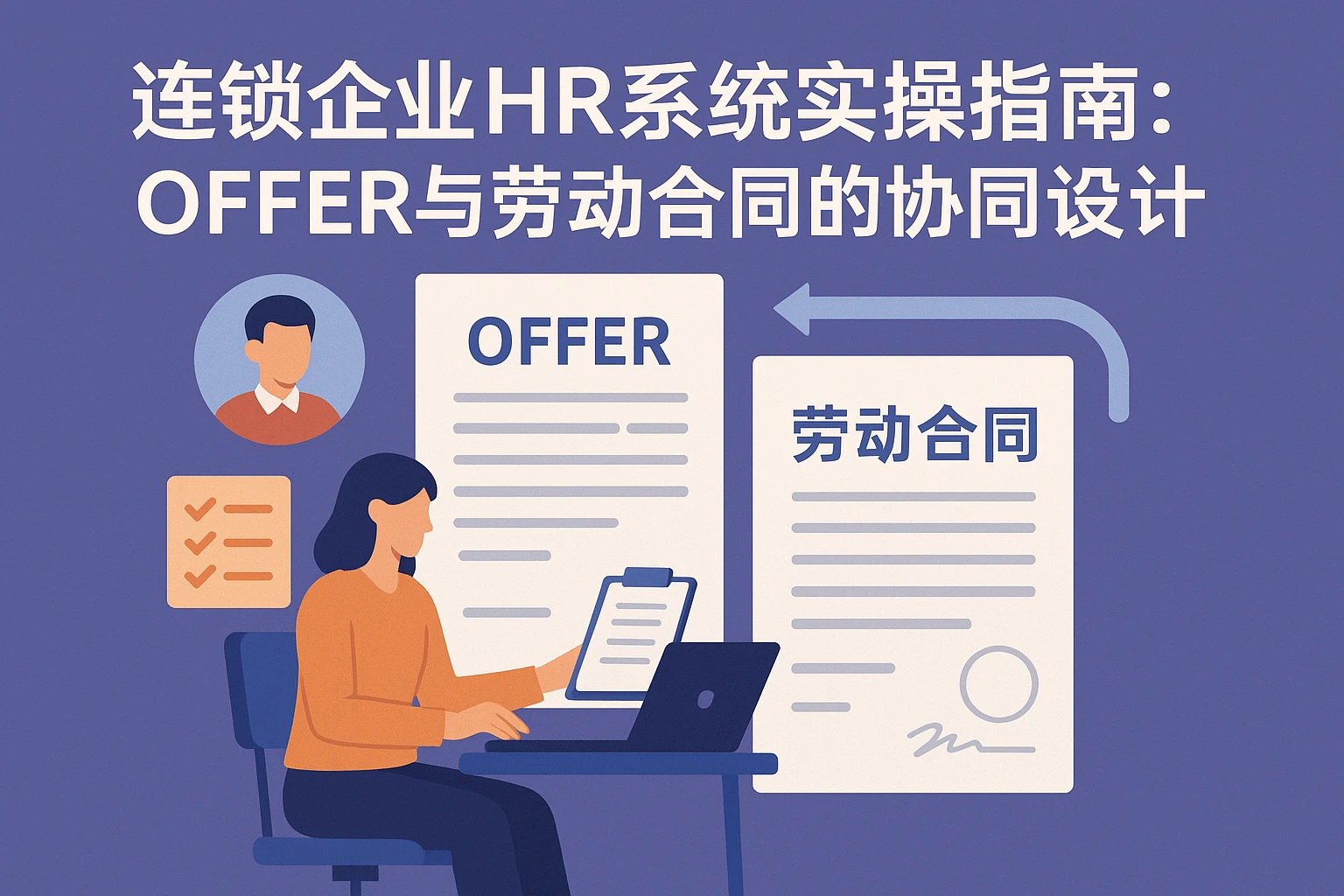 连锁企业HR系统实操指南：OFFER与劳动合同的协同设计