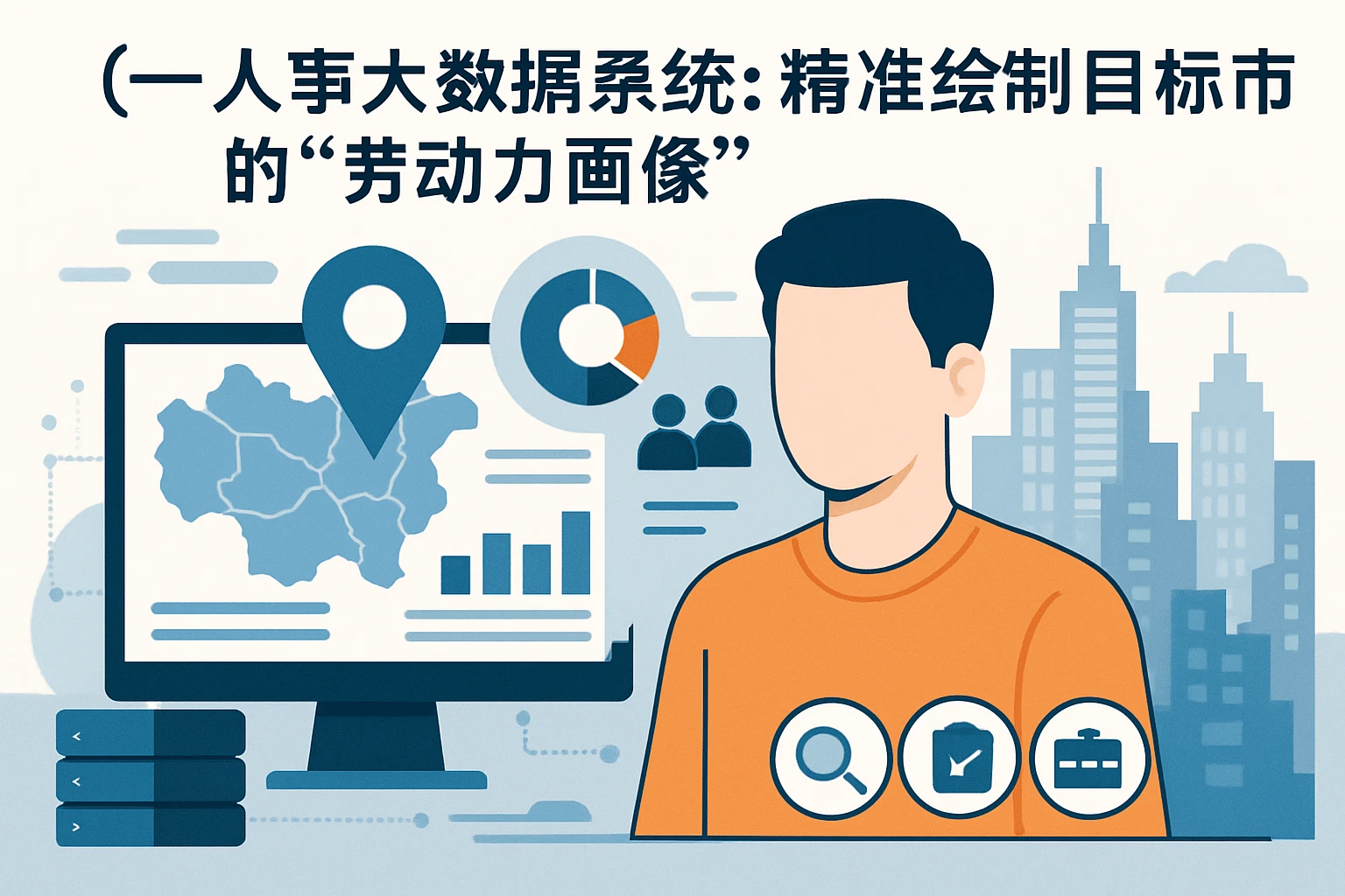 （一）人事大数据系统：精准绘制目标城市的“劳动力画像”