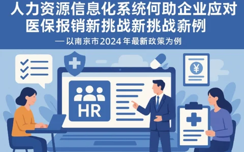 人力资源信息化系统如何助力企业应对医保报销新挑战——以南京市2024年最新政策为例