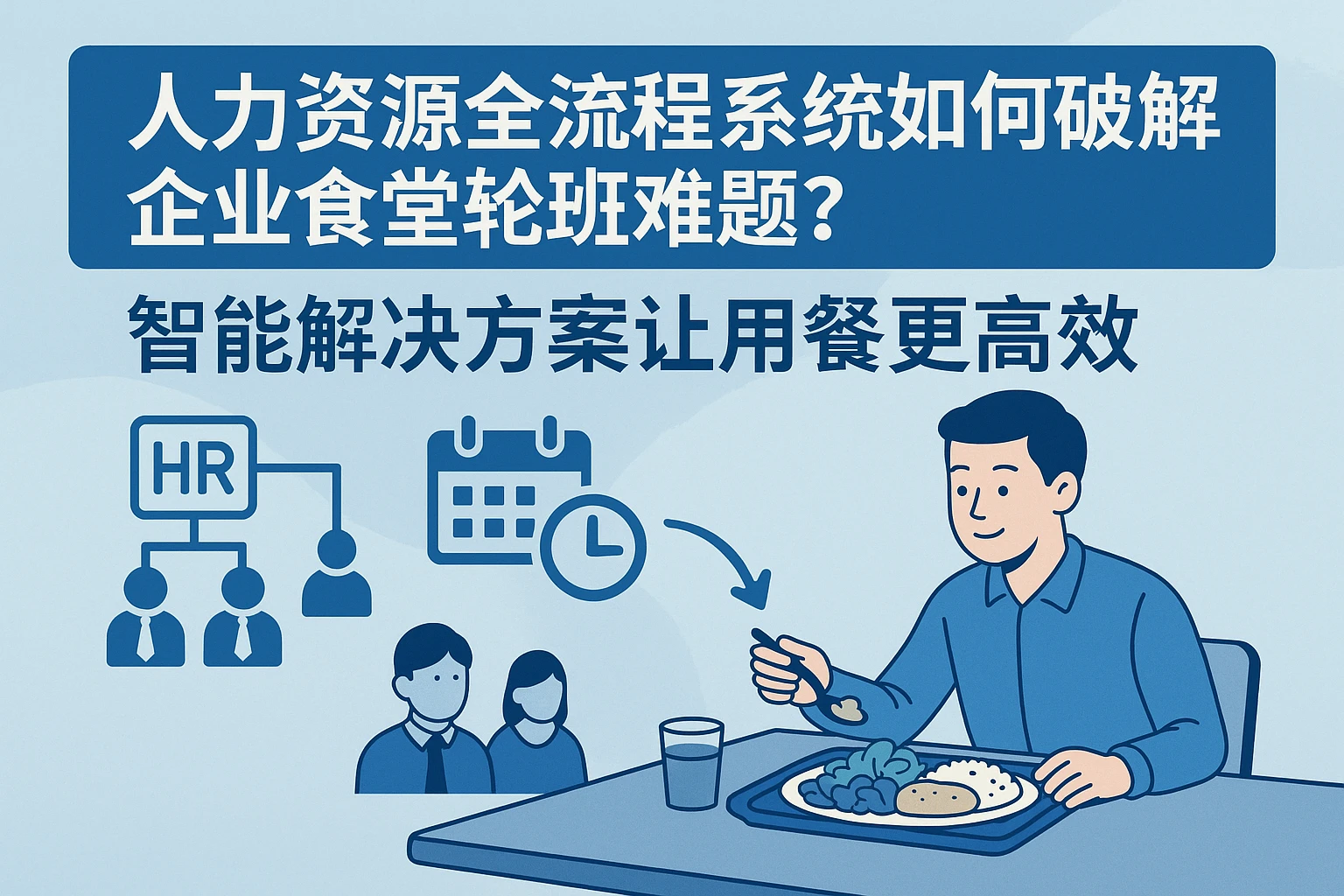 人力资源全流程系统如何破解企业食堂轮班难题？智能解决方案让用餐更高效