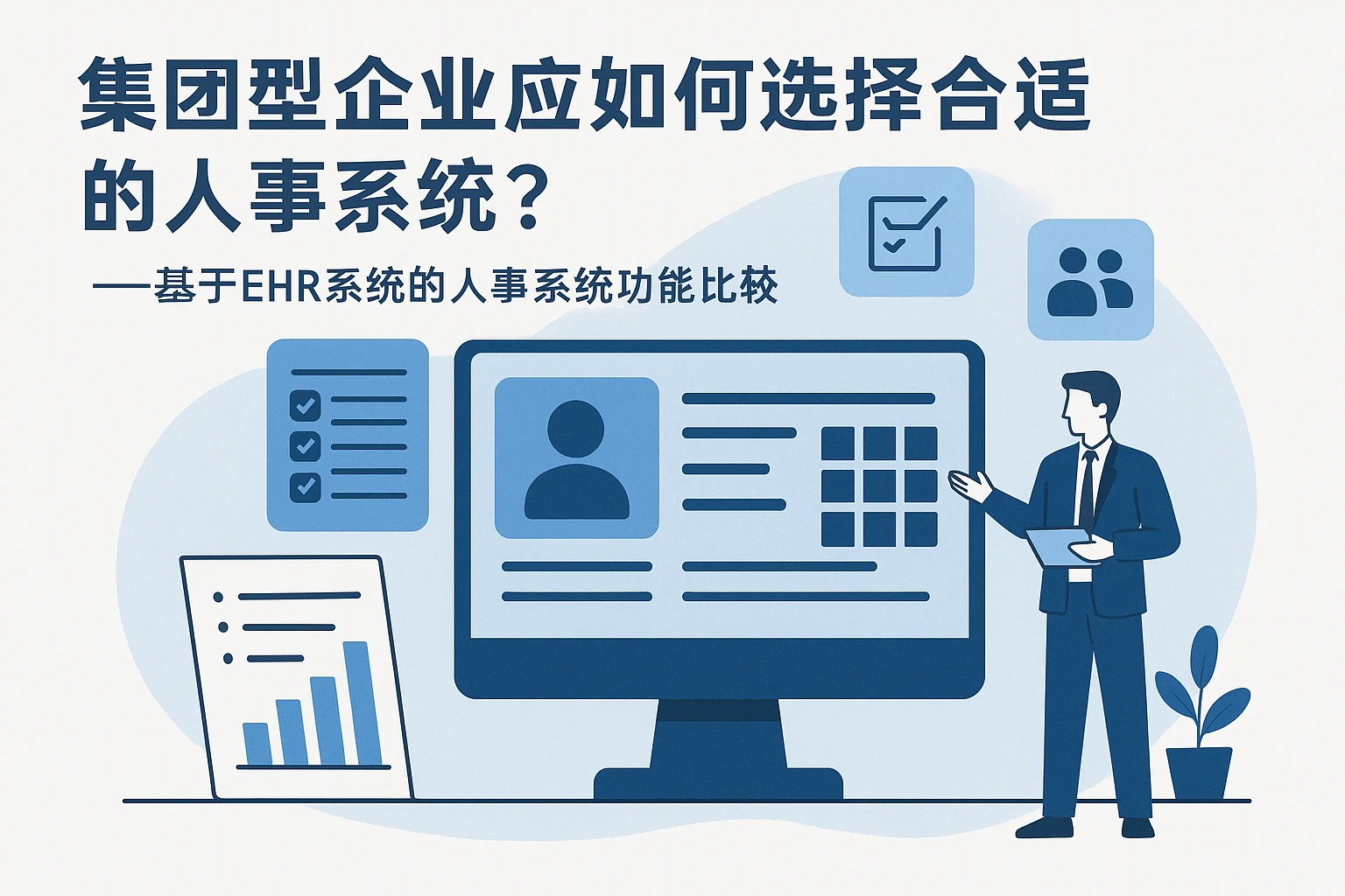 集团型企业应如何选择合适的人事系统？——基于EHR系统的人事系统功能比较与实践