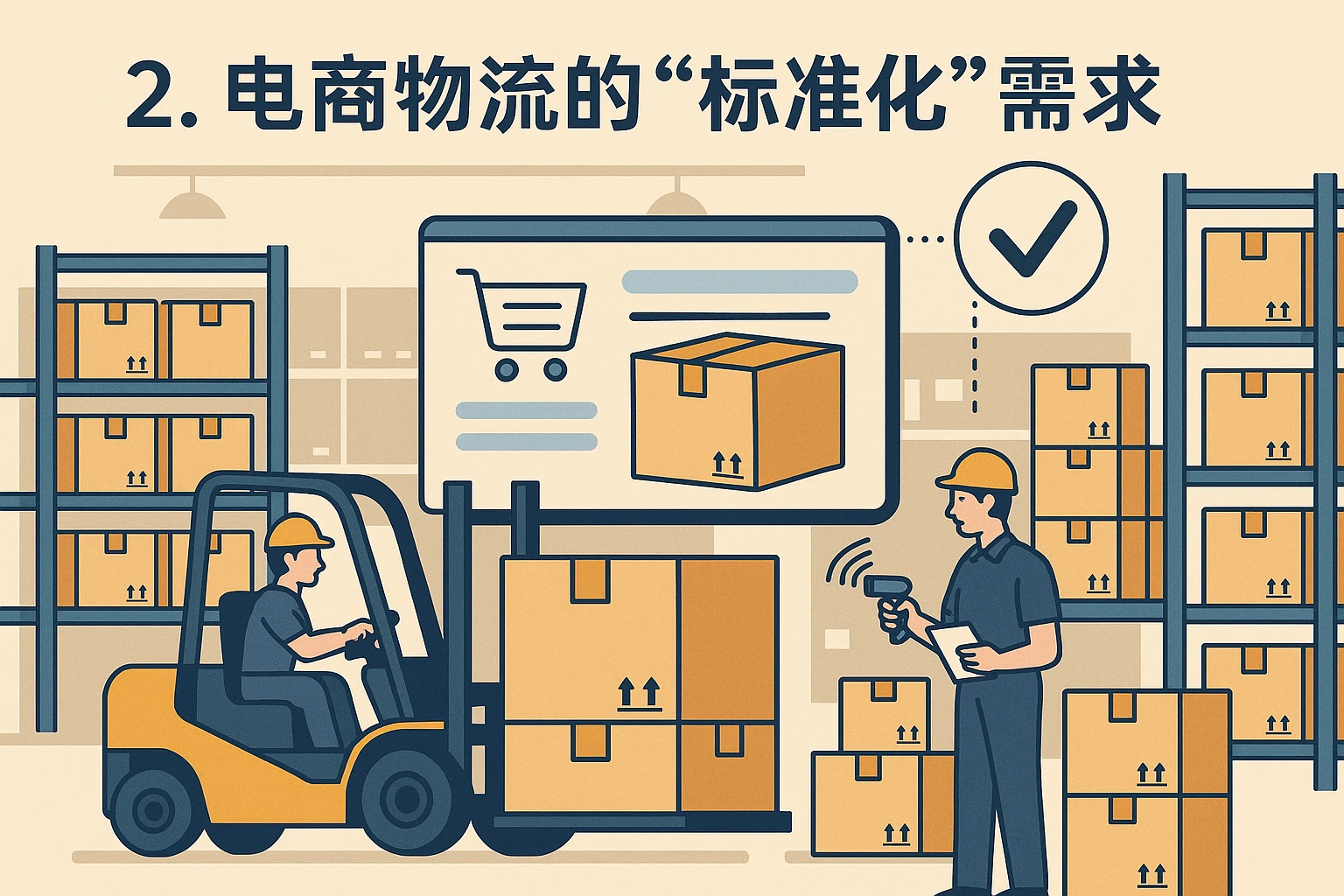 2. 电商物流的“标准化”需求