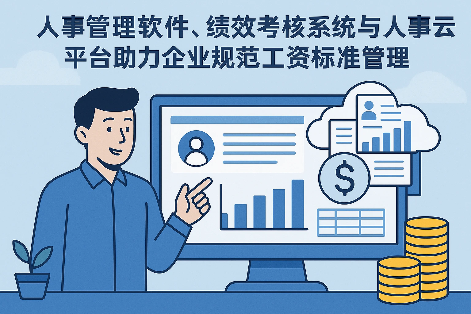 人事管理软件、绩效考核系统与人事云平台助力企业规范工资标准管理