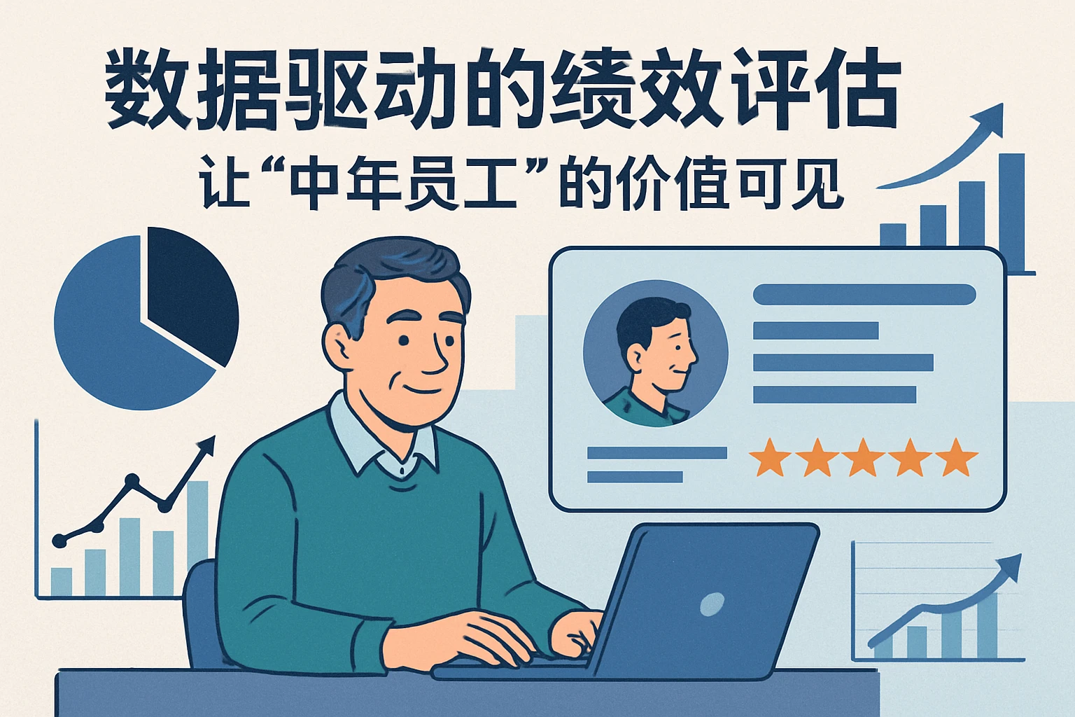 2. 数据驱动的绩效评估：让“中年员工”的价值可见