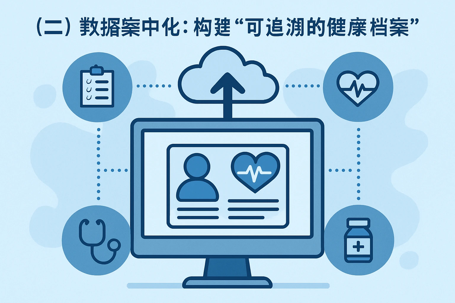 （二）数据集中化：构建“可追溯的健康档案”