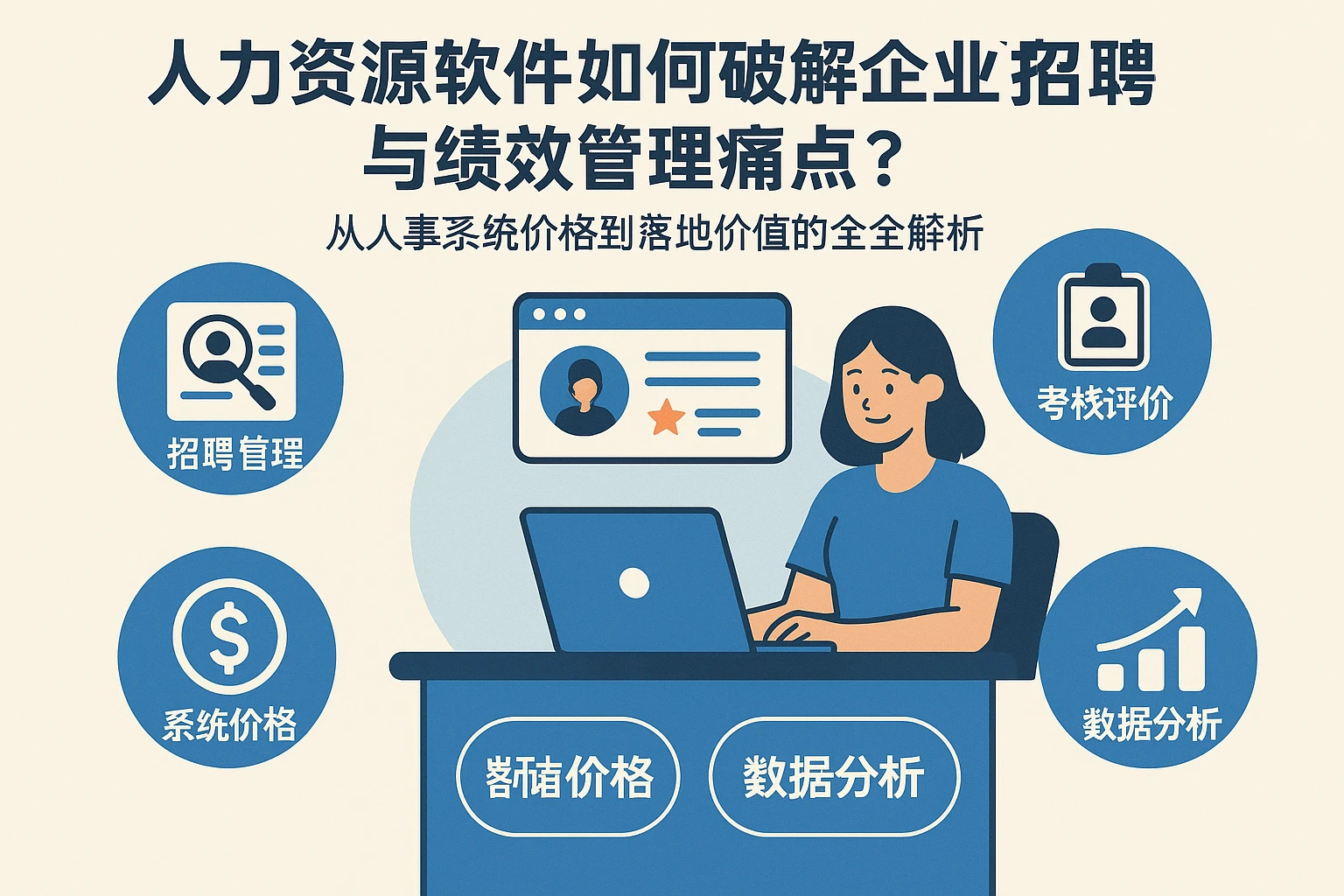 人力资源软件如何破解企业招聘与绩效管理痛点？从人事系统价格到落地价值的全解析