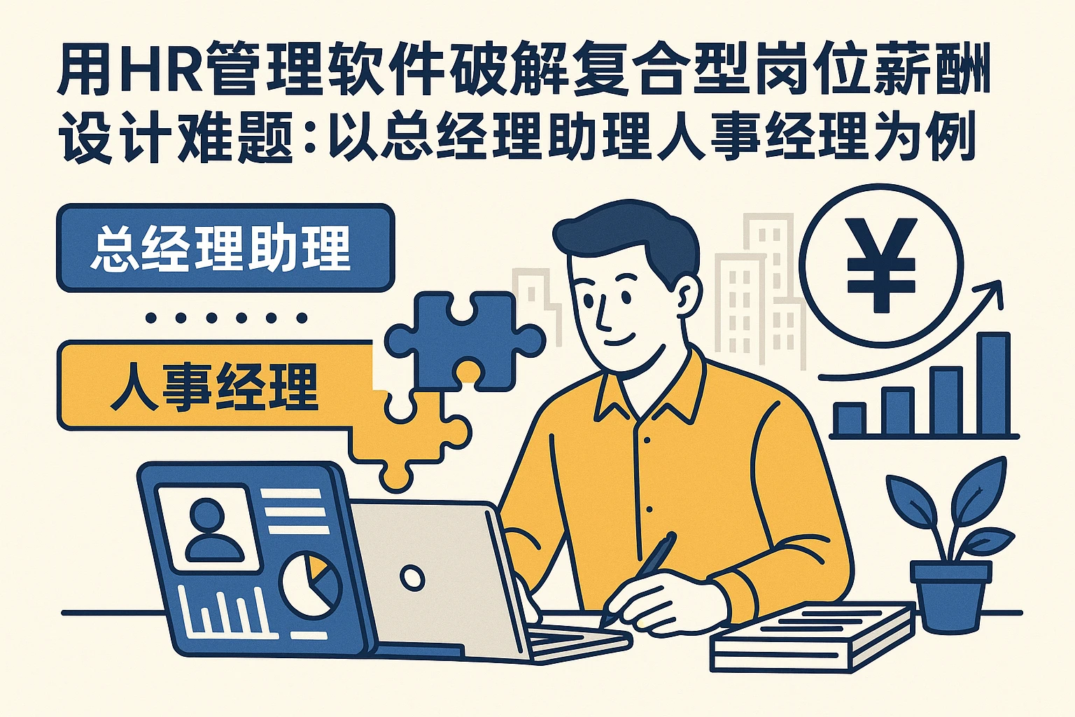 用HR管理软件破解复合型岗位薪酬设计难题：以总经理助理兼人事经理为例