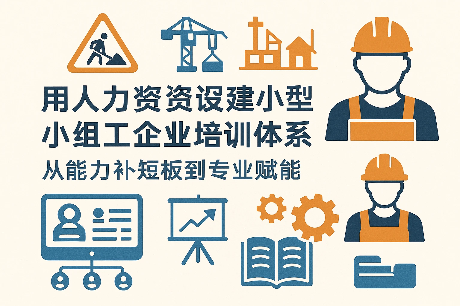 用人力资源系统搭建小型施工企业培训体系：从能力补短板到专业赋能