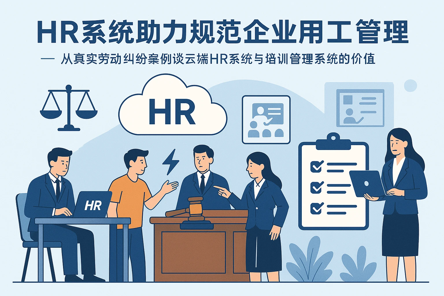 HR系统助力规范企业用工管理——从真实劳动纠纷案例谈云端HR系统与培训管理系统的价值
