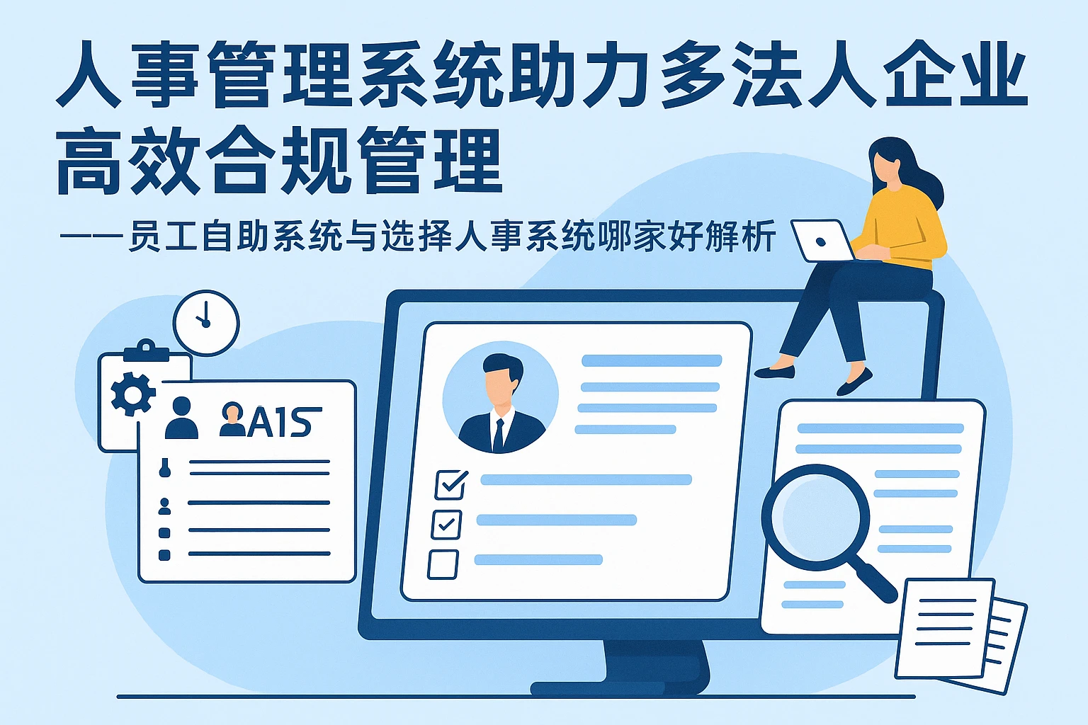 人事管理系统助力多法人企业高效合规管理——员工自助系统与选择人事系统哪家好解析
