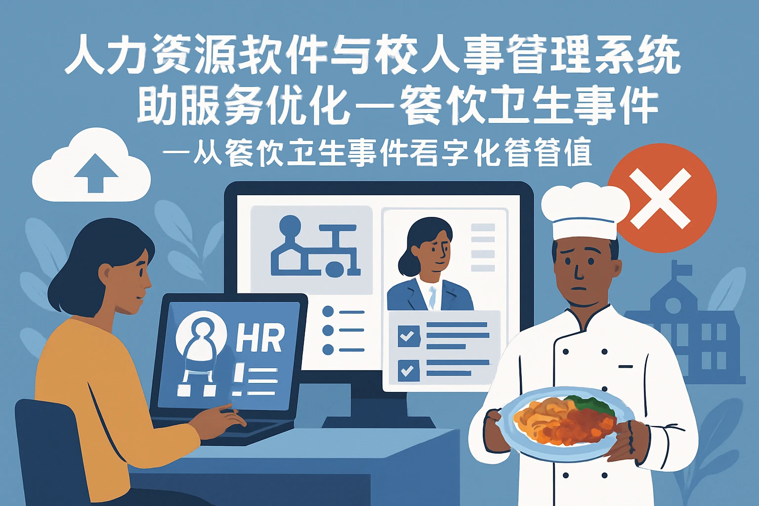人力资源软件与学校人事管理系统为服务优化赋能——从餐饮卫生事件看数字化管理的价值