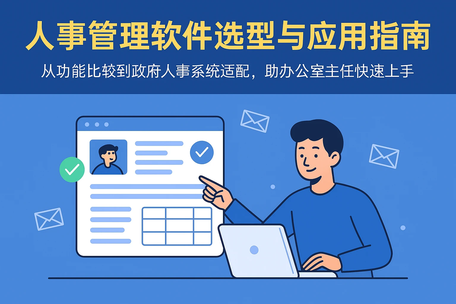 人事管理软件选型与应用指南：从功能比较到政府人事系统适配，助办公室主任快速上手