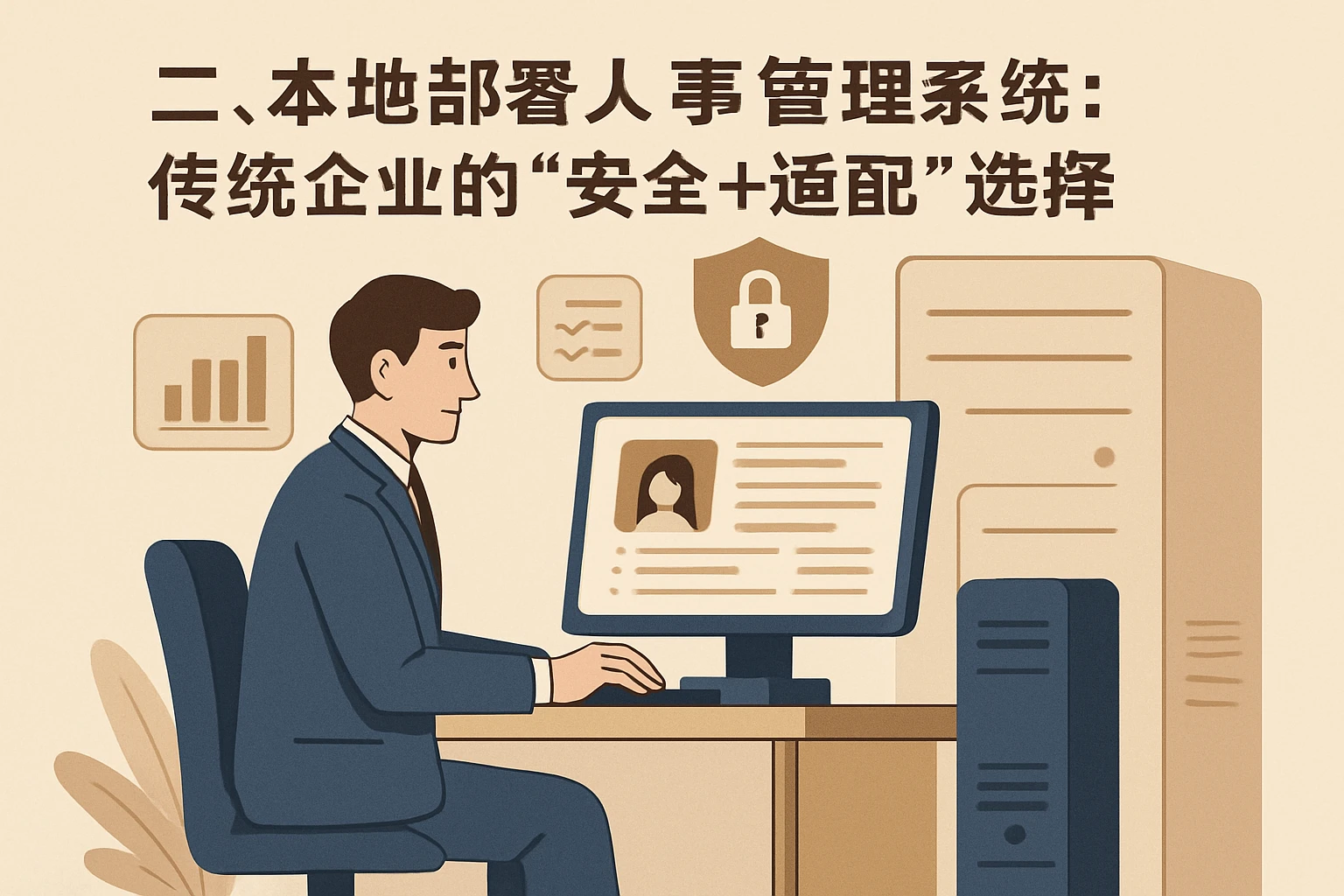 二、本地部署人事管理系统：传统企业的“安全+适配”选择