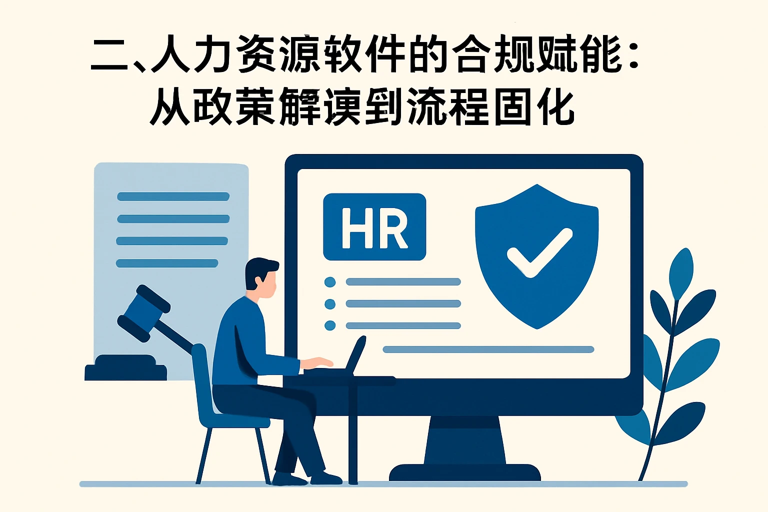 二、人力资源软件的合规赋能：从政策解读到流程固化